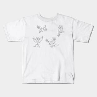 cartoon bird Kids T-Shirt